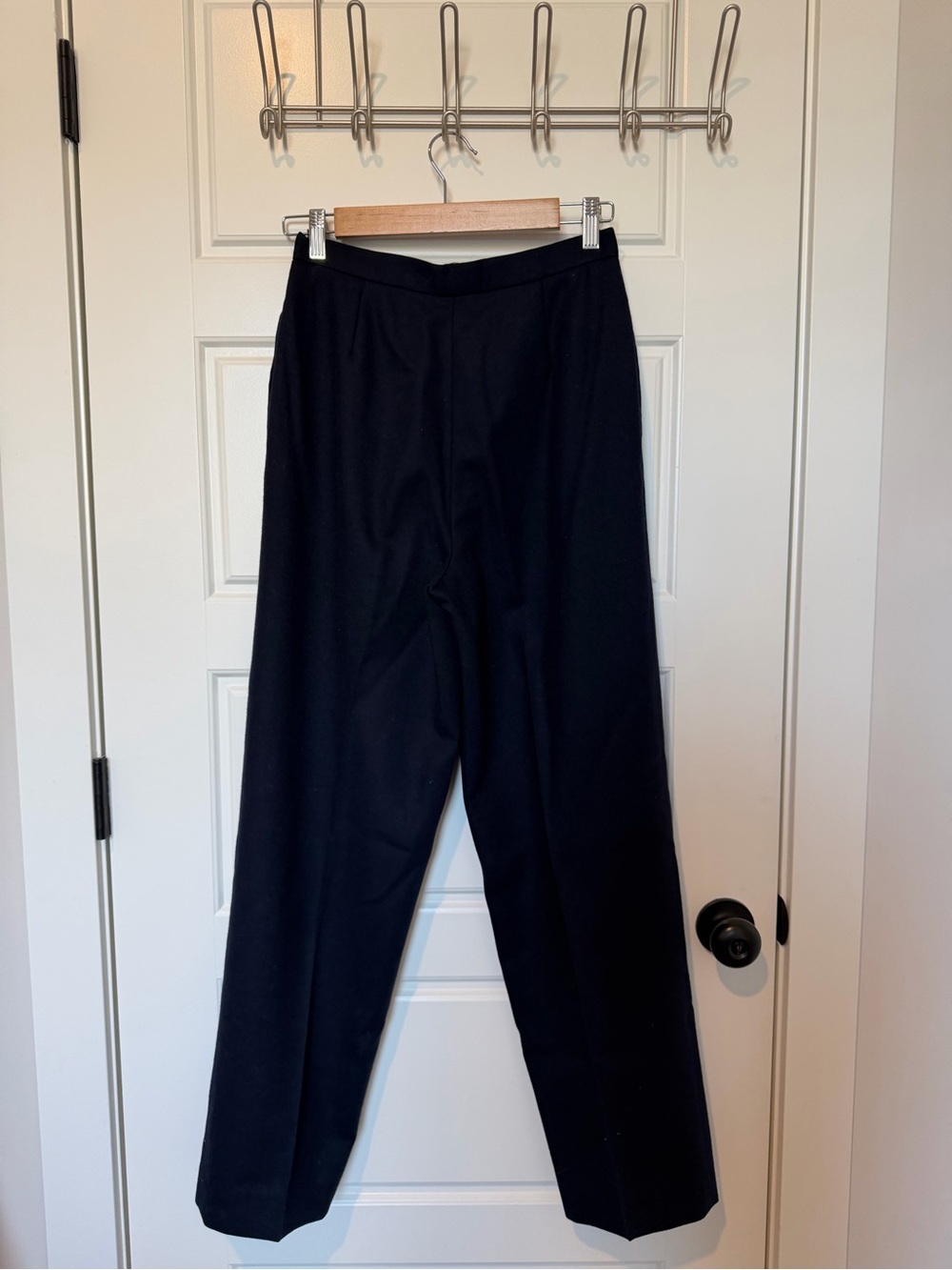 JH Collectibles Navy Blue Wool Women's Dress Pants